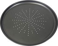 Prochef Non-Stick Carbon Steel Pizza Tray, Black, Diameter: 32.5cm / 12.5"