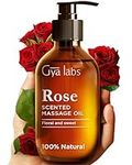 Gya Labs Rose Massage Oils for Mass