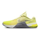 NIKE Metcon 8 Women's Trainers Gym Fitness Workout Shoes Citron Tilt/Light Smoke Grey DO9327-801 UK 5.5 (EU 39)