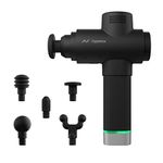 Hyperice Hypervolt 2 Pro - Featuring Quiet Glide Technology - Handheld Percussion Massage Gun - 5 Speeds, 5 Interchangeable Heads - Helps Relieve Sore Muscles and Stiffness