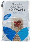 Clearspring Rice Cakes Thin/Wholegrain Organic 130 g (Pack of 12)