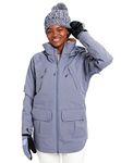 Burton Women's Standard Prowess Jacket, Folkstone Gray, Medium