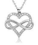 Sash & Soph Infinity Heart Necklace