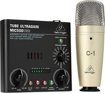 Behringer Voice Studio Recording Bundle