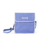 OmieBox Lunch Bag - Washable, Foldable, Durable, WaterResistant Fabric with Interior Pocket and External Bottle Holder.