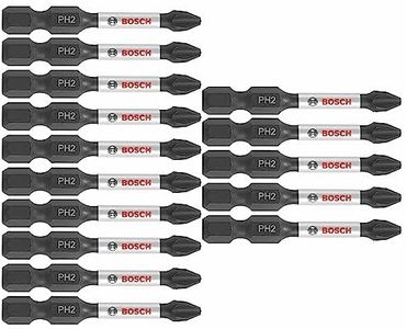 BOSCH ITPH2215 15-Pack 2 In. Phillips #2 Impact Tough Screwdriving Power Bits