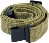 Alyx World War US WWII M1 Garand Canvas Rifle Web Sling with Correct WW2 Hardware (OD Green)