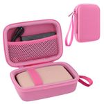 co2CREA Hard Travel Case Replacement for Fujifilm Instax Mini Link 2 1 Smartphone Printer (All Pink Case)