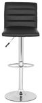 Safavieh Home Collection Arissa Black Adjustable Swivel Gas Lift 23.8-29.9-inch Bar Stool