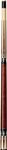 Players G-2290 Graphic Natural Birds-Eye Maple with Walnut-Stained Points and White Diamonds Cue, 20-Ounce