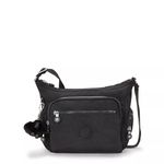Kipling Women's Gabbie Small Crossbody Bag, black noir, One Size