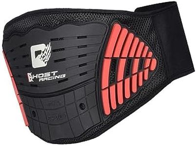 Adjustable Motorcycle Motocross Racing Kidney Belt Reliable Waist Protector Gear, Red
