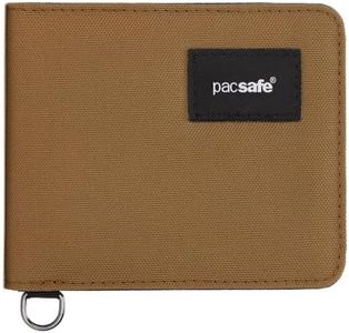 Pacsafe Rfidsafe Bifold Wallet, Tan