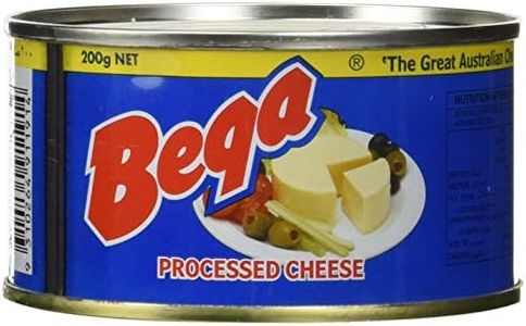 Bega Canned Autralian Processed Cheese 1 can of 200g Net