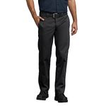 Dickies Men's Straight Work Slim Trousers, Black - 42W / 30L