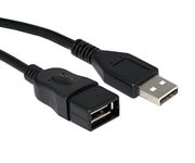 Storite USB 2.0 Male A To Female A Extension Cable Hi-Speed 480Mbps For Laptop/PC/Mac/Printers (50cm - 1.5 Foot - 0.50M)