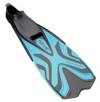 SEAC Azzurra, Snorkeling Fins for Adults and Children, Closed foot pocket in Soft Rubber