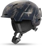 Odoland Ski Snowboard Helmet for Adults Youth, Snow Helmet for Men & Women, Adjustable Dial Fit, Safety Certified, Goggles Compatible for Skiing, Snowboarding, Snowsports