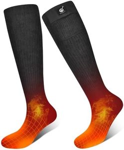 Heated Socks for Women Men,Foot Warmers Electric Rechargable Battery Heating Socks,Winter Cold Feet Hunting Ski Camping Hiking Riding Motorcycle Snowboating Thermal Warm Socks