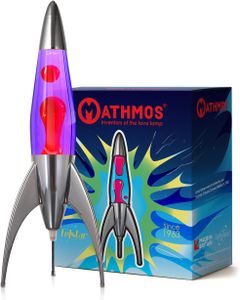 Mathmos Telstar Lava Lamp – Retro Rocket Design, Classic Mood Light