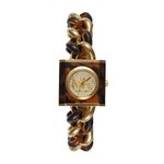 Michael Kors Stainless Steel Analog Gold Dial Women Watch-Mk4808, Multi-Color Band