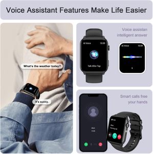 IOWODO Smart Watch 1.91" HD