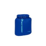 Sea to Summit - Lightweight Dry Bag XXS 1.5L - Waterproof Storage - Roll-Top Closure - Recycled Fabric - Base Lash Point & D-Ring - for Backpacking & Kayaking - 14.1 x 10.7 x 19cm - Surf Blue - 34g