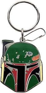 Plasticolor 004302R01 Star Wars Boba Fett Keychain, Gray
