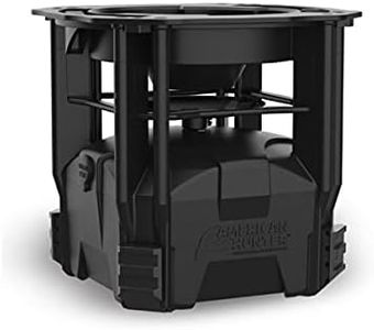 AMERICAN HUNTER Econ Feeder, Black, one Size