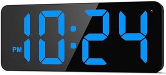 LED Digital Wall Clock with Large D