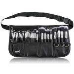 MSQ Makeup Brushes Set 29pcs Professional Cosmetics Brushes with Belt Waist Makeup Bag (Foundation, Powder, Creams, Liquids & Eye Brushes) for Women/Girls/Artists/Holiday gifts/travel