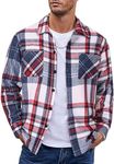 COOFANDY Men's Flannel Shirts Casua