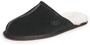 UGG Men's Scuff Slipper, black, 10 M US