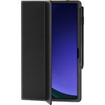 SaharaCase Folio Case for Samsung Galaxy Tab S9 (2023) [Shockproof Bumper] Rugged Protection Antislip Foldable Kickstand with Handstrap (Black)