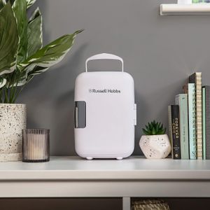 Russell Hobbs 4L Mini Cooler and Warmer – Portable Compact Fridge