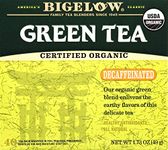 Bigelow Decaffeinated Organic Green Tea, 40 Count Box