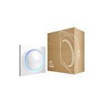 Fibaro Walli Dimmer / Z-Wave Plus Dimmable Switch for Lights and LED Stripes, FGWDEU-111, White