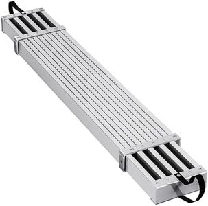 YITAHOME 8-13ft Telescoping Aluminum Work Plank Extension Scaffolding Plank 440lb Capacity Scaffold Ladder Accessory