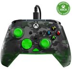 Turtle Beach Rematch Core Ghost Black Camo/Green Wired Gaming Controller – Licensed for Xbox Series X and S, Xbox One and Windows PCs – Audio Controls, Rumble Motors and Impulse Triggers, 8ft Cable