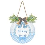 Door Wreath For Baby Boy