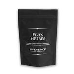 Life of Spice Fines Herbes | Classic French Herb Blend | (14g) with Recipe Card | Chervil, Chives, Parsley & Tarragon | Great with Eggs, Fish and Lighter Sauces | All Natural/Gluten Free