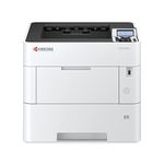 KYOCERA ECOSYS PA5500x Monochrome Laser Printer, 57 ppm, 600 x 600 dpi and Up to Fine 1200 dpi, 600 Sheet Tray, 100 Sheet MPT, Duplex, 5 Line LCD w/Hard Key Panel, Gigabit Ethernet, USB, 512 MB