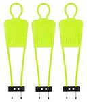 SAS SPORTS Football Scoeer Mannequinr fee kickman 4 Feet Set of 3 Fluorescent Green