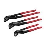 Dickie Dyer 825885 Box Joint Water Pump Pliers Set 3pce 180-300 mm / 7"-12" - 18.035 , Black