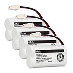 iMah BT162342/BT262342 2.4V 300mAh Ni-MH Cordless Phone Batteries Compatible with VTech CS6719 CS6114 CS6409 CS6419 CS6429 at&T CL80112 EL52300 EL52400 Handset Telephone, Pack of 4