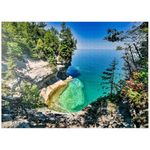 The Towering View of Lake Superior from Michigan On The Upper Peninsula - Premium 1000 Piece Jigsaw Puzzle - Made in USA