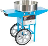 VIVO Blue Electric Commercial Cotton Candy Machine, Candy Floss Maker with Cart (CANDY-V002B)