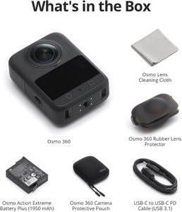 DJI Osmo 360 Action Camera – 8K 360° Video, 1-Inch Sensor, Waterproof