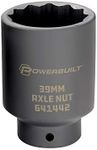 Powerbuilt 39mm Axle Nut Socket, 1/