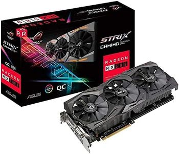 ASUS ROG-STRIX-RX580-O8G-GAMINGOC Edition GDDR5 DP HDMI DVI VR Ready AMD Graphics Card